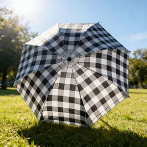 Folding Sun Umbrella For Women Automatic Open UV Protection Travel Use Iron Rib Sunny And Rainy Umbrella - Product Image 2