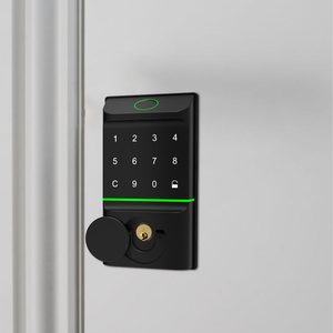 Cerradura inteligente con huella dactilar para puerta de hotel de oficina y apartamento estándar americano, cerradura de combinación de muelle de red WIFI para puerta de habitación - Product Image 3