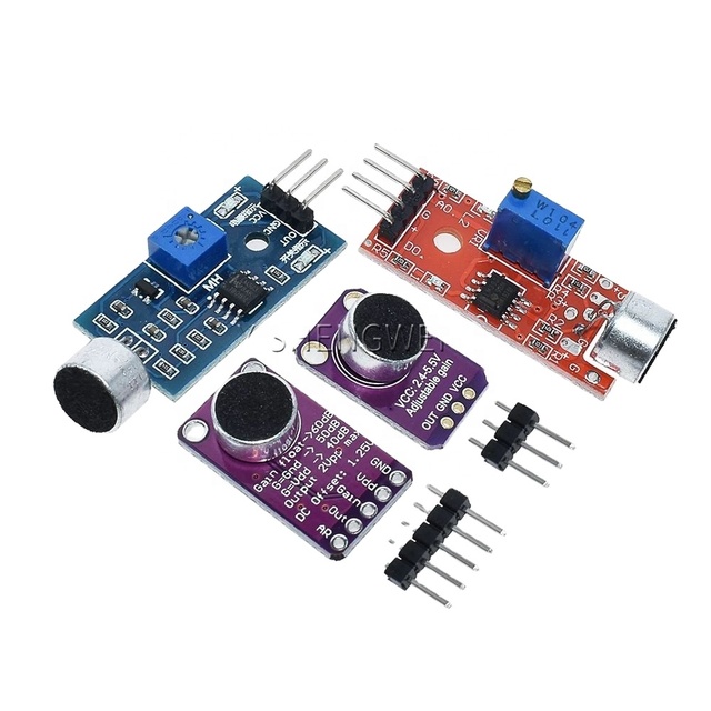 Sound Sensor Module Sound Control Sensor MAX4466 MAX9814 Switch Detection Whistle Switch Microphone Amplifier
