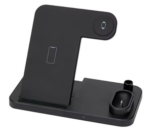 Station de charge rapide portable W30 compatible avec téléphone/montre/écouteurs/crayon support de <span class=keywords><strong>chargeur</strong></span> sans fil pliable 4 en <span class=keywords><strong>1</strong></span> pour téléphone - Product Image 1