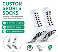 Chaussettes de football antidérapantes à séchage rapide et écologiques pour jeunes et adultes, tricotées, avec semelle renforcée, pour l'automne – Vente chaude – Calcetines Por Mayor