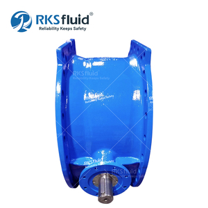 Vanne papillon double excentrique série Athena RKSfluid EN 593 PN16 PN25 DN200-DN1800 en fonte ductile à double bride - Product Image 3