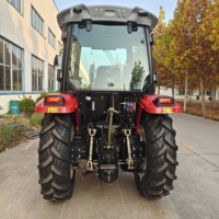 Tractor Agrícola Diésel en Oferta, para Arado, Labranza y Cultivo, de Uso Pesado, con Tracción en las 4 Ruedas, Equipo Agrícola