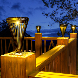 Lámpara Solar Impermeable para Jardín, Iluminación de Paisaje, Moderna y Lujosa, Lámpara de Poste LED, Lámpara de Césped LED para Exteriores - Product Image 2