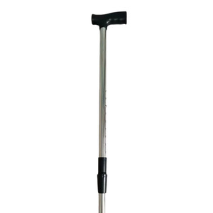 Canne de marche télescopique en acier inoxydable, réglable de 140 à 180 cm, légère, antidérapante, pour personnes âgées, utilisation en extérieur - Product Image 5