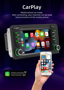 Bqcc 2DIN Quad/Octa lõi <span class=keywords><strong>Android</strong></span> 13 xe đài phát thanh Carplay Wifi <span class=keywords><strong>GPS</strong></span> BT xe máy nghe nhạc USB DSP 32eq xe Stereo cho Audi A3 2003-2011 - Product Image 5