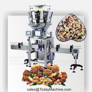 2 teste scala lineare benna di riempimento macchina imballatrice Auto IQF surgelato frutta verdura bacche Broccoli cibo macchina per imballare - Product Image 4