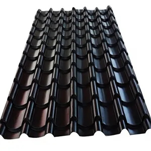 Dach verwenden dunkelgrüne Wellblech Stahldach Metallblech