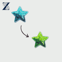 Patchs d'appliques à paillettes lunatiques Techniques brodées de fruits de hibou ludiques pour vêtements pour enfants projets d'artisanat de bricolage pour l'utilisation de chapeau