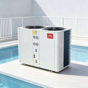Pompe à chaleur pour piscine de grande taille 15DWYR/66kW, anti-<span class=keywords><strong>choc</strong></span> IPX4, démarrage à froid en titane, chauffe-eau pour piscine et <span class=keywords><strong>spa</strong></span> aquatique, 380V, COP élevé, économie d'énergie - Product Image 6