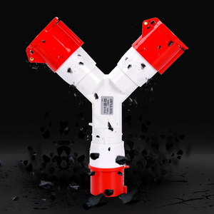 Connecteur d'alimentation industriel ODM 4 broches 32A, prise <span class=keywords><strong>de</strong></span> type Y avec adaptateur répartiteur étanche IP44, CE RoHS pour la construction - Product Image 1