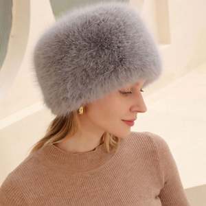 Chapeau Bob Femme Hiver Luxe Haute Qualité Nouvelle Collection Décontracté Extérieur Voyage Vente en Gros - Product Image 1