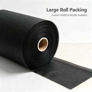 Rollo de Tela No Tejida Negra SS Spunbond, Material de Tela No Tejida para Forro Inferior de Sillas y Cubierta Antipolvo para Muebles - Product Image 3