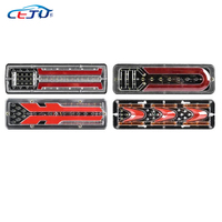1 pièce 12V dynamique LED voiture camion feu arrière remorque feu arrière frein clignotant lampe tracteur arrière camion Bus campeurs caravanes