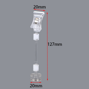 Cung cấp lớn <span class=keywords><strong>Pop</strong></span> nhựa trong suốt đôi <span class=keywords><strong>Clip</strong></span> hàng hóa hiển thị quảng cáo <span class=keywords><strong>Poster</strong></span> <span class=keywords><strong>clip</strong></span> cho siêu thị siêu thị nguồn cung cấp - Product Image 6