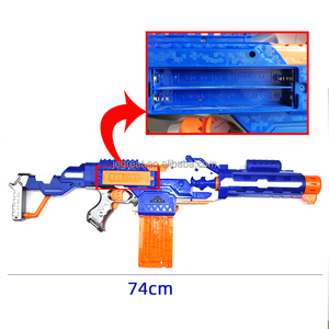 Blaster Elettrico <span class=keywords><strong>per</strong></span> Bambini con Dardi in Schiuma, 1 Caricatore, 20 Dardi Morbidi di Ricarica, 1 Bersaglio - Product Image 2