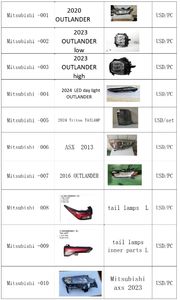 Lumières automatiques de phare de phare de prix usine pour <span class=keywords><strong>Mitsubishi</strong></span> <span class=keywords><strong>ASX</strong></span> <span class=keywords><strong>2023</strong></span> - Product Image 6