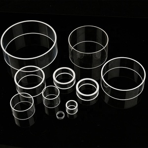 高温硼硅酸盐玻璃管大口径圆柱玻璃管用于夹具观察玻璃 - Product Image 1