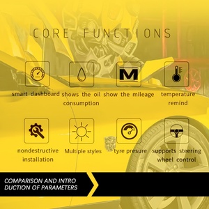 หน้าจอ LCD ขนาด 12.3 นิ้ว สำหรับรถยนต์เชฟโรเลต คามาโร ปี 2010 2011 2012 2013 -2015 อัพเกรดมาตรวัดความเร็ว ชุดหน้าปัดอัจฉริยะ - Product Image 3
