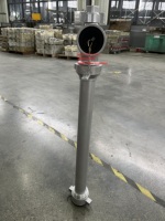 Robinet de poteau d'incendie souterrain en aluminium, pour tuyau de dérivation, à tête simple, STANDPIPE URT.BS336, filetage rond