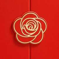 Boîte cadeau rigide magnétique en or rose, pour la Saint-Valentin, bijoux, mariage, cosmétiques, emballage personnalisé, logo personnalisé, boîte en papier rouge de luxe