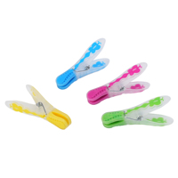 Pinces à linge en TPR PP pour séchage extérieur, clips souples antidérapants pour corde à linge domestique, usage quotidien intérieur
