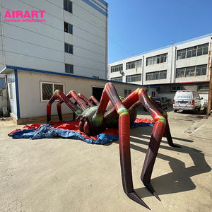 20ft Halloween front yard decorazione enorme modello di ragno gonfiabile palloncino animato C1 - Product Image 5