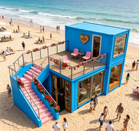 Produit Tendance Alibaba 2026 : Tiny House 2 Chambres, Maison Préfabriquée Mobile, Capsule Spatiale Solaire de Luxe