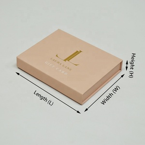 Scatola Rigida Magnetica di Lusso in Carta Patinata con Logo Personalizzato per Confezione Regalo Carta di Credito e <span class=keywords><strong>Vip</strong></span> Card - Product Image 3