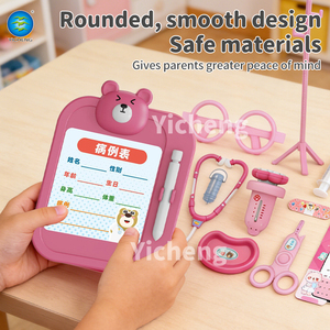 Juego de Médico de Juguete de Plástico para Niños de 26 Piezas <span class=keywords><strong>con</strong></span> Estuche de Almacenamiento en Forma de Oso, Kit Médico de Juego de Imitación para Niños Pequeños, <span class=keywords><strong>Juguetes</strong></span> Educativos para Niños y Niñas - Product Image 3