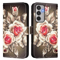 Pour Samsung A06/A16 mignon Panda Flip PU étui pochette sac, portefeuille support étui couverture pour Galaxy A35/A05/A55/A15/A34/A54