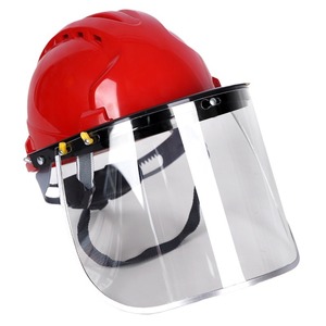 Schweißhelm-Sicherheitshalterung Modell 0003 Schützender PVC-Gesichtsschutz Schleif- und Stoßfestes Transparentes Visier Hochauflösend - Product Image 5