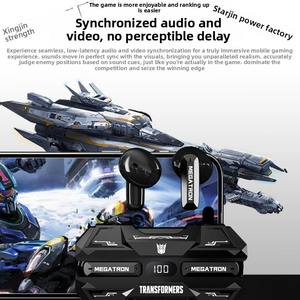 Casque à réduction de bruit active (ANC) Jeux <span class=keywords><strong>Transformers</strong></span> E-Sports Intra-auriculaire LED Nouveau modèle pour hommes Moins de 3 heures - Product Image 4