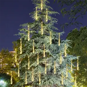 Hot Sale Outdoor LED Meteor Dusche Falling Rain Drop String Licht Weihnachts dekoration Licht für Urlaub Beleuchtung
