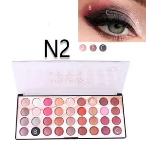 Miss Rose Makeup 3D Tinggi Pigmen Eyeshadow Tahan Lama Makeup Eyeshadow Palet