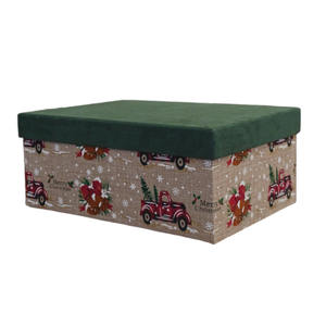 Boîte de Noël Flocon de Neige 24x17.5x9.5CM - Product Image 1