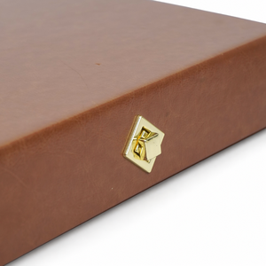 Emballage Cadeau d'Entreprise Personnalisé OEM – Boîte Rigide en Cuir PU Premium avec Fermoir Métallique et Logo Personnalisé - Product Image 6