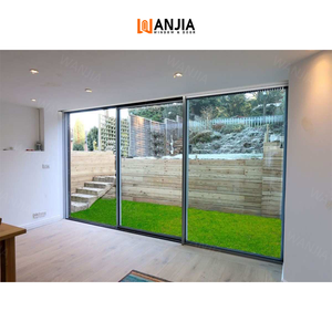 Gegarandeerde Kwaliteit Commerciële Aluminium Schuifdeuren Buitenkant Aluminium Glazen Schuifdeuren Patio Dubbele Beglazing Schuifdeuren - Product Image 2
