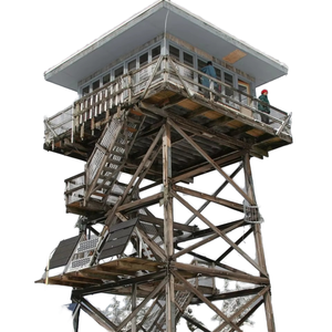 Hochwertiger selbst tragender Beobachtungs turm aus verzinktem Stahl Vorgefertigter aussichts turm für Telekommunikation zubehör - Product Image 1