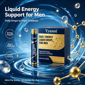 Liquide Oral Énergisant Quotidien en Gros 60ml 30 Bouteilles Compléments Alimentaires à Base de Plantes Soutien Vitalité Quotidienne Hommes Bien-être Approvisionnement en Vrac OEM ODM - Product Image 3