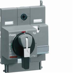 HXA030H Personalizzabile con maniglia rotante Hagers Direct per interruttore automatico in custodia stampata h3 x160 - Product Image 1