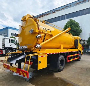 Camión de vacío para aguas residuales Dongfeng National III, diésel, 7 toneladas, 4x2 ejes, tanque séptico de 7 metros cúbicos, bomba de lodos para limpieza de alcantarillado - Product Image 5