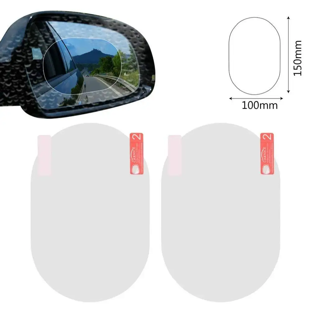 안티 안개 필름 사용자 정의 크기 클리어 비전 자기 접착제 쉬운 설치 안개 클리어 방담 보호 자동차 필름