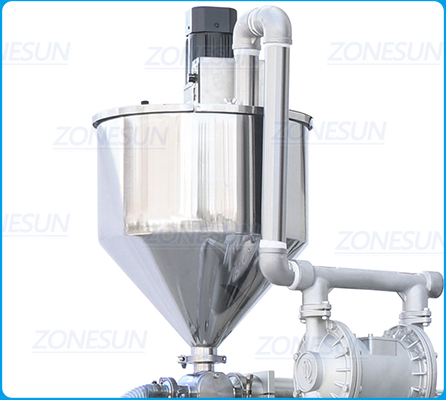 ZONESUN ZS-GFGT620 Máquina de enchimento de saco de sachê de pasta totalmente automática com bomba de alimentação 