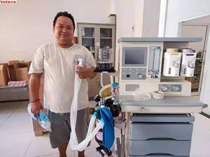 Machine d'anesthésie médicale pour une opération de chirurgie vétérinaire - Product Image 3