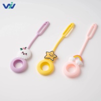 Support en silicone véritable imperméable au design de dessin animé mignon pour Airtag, étui de protection anti-perte, protection à 360° pour traceur GPS pour animaux de compagnie