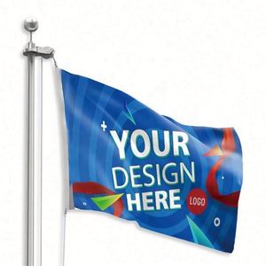 Drapeaux personnalisés en polyester sublimé double face 3x5 pieds pour tous les pays, avec impression numérique, pour l'automobile et l'assurance - Product Image 3