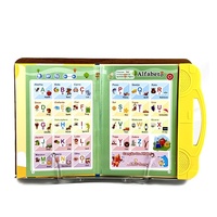 Machine d'apprentissage électronique pour enfants, jouet éducatif Montessori, apprentissage de l'anglais et du portugais, livre électronique parlant, livre audio, jouet d'éducation précoce