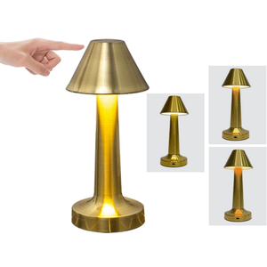 Dimmable Gold Colored <b>Table</b> <b>Lamp</b> With USB Cable And Non Slip <b>Base</b> For Desk Night Light - Product Image 5