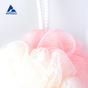 Amigo Bath Sponge Flower 50g PP Material Soft Mesh For Back Scrubbing And Lathering - Product Image 3